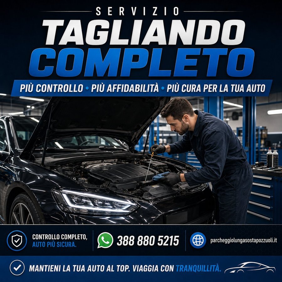 Servizio tagliando auto Pozzuoli — controllo completo e affidabilità
